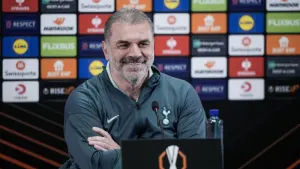 Ange Postecoglou laughs off Arsene Wenger view on Champions League qualification