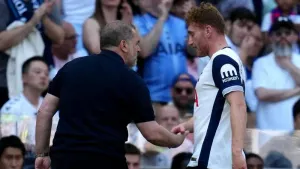 Ange Postecoglou plays down Dejan Kulusevski injury fear for Europa League final