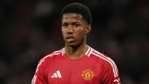 Chido Obi helped United beat Hong Kong (Martin Rickett/PA)