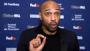 Thierry Henry, pictured, believes Mikel Arteta has had enough time to find a striker (John Walton/PA)