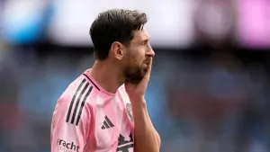 Lionel Messi’s Inter Miami were brushed aside by Minnesota United (Abbie Parr/AP)