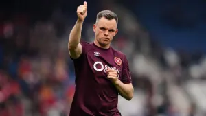 Lawrence Shankland brace leads Hearts to routine win over Motherwell