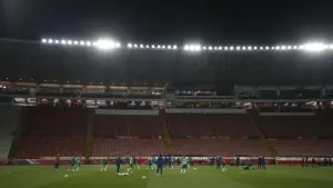 Serbia considering hosting September’s game with England in 8,136-seater stadium