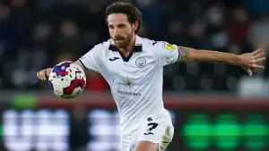 Swansea and Oxford share six goals as Joe Allen brings his career to an end