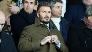 David Beckham enjoyed an illustrious career with club and country (Adam Davy/PA)