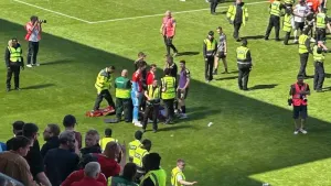Totally unacceptable – Jack MacKenzie hit by object thrown by Aberdeen fans