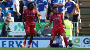 Walsall in control of play-off tie after winning away at Chesterfield