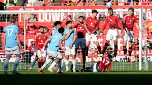 The first Manchester derby of the new campaign comes in September (Martin Rickett/PA)
