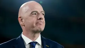 FIFA president Gianni Infantino has promised to take action against those who have racially abused England’s Jess Carter onl