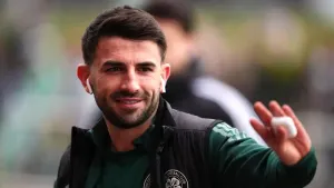 Greg Taylor has left Celtic (Andrew Milligan/PA)