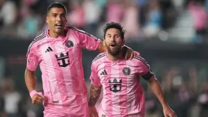 Lionel Messi scores twice for fifth successive MLS match