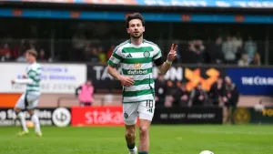 Nicolas Kuhn departs Celtic (Andrew Milligan/PA)