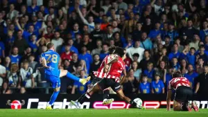 Jay Stansfield scores late winner to help Birmingham progress to second round