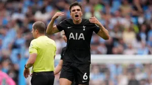 Joao Palhinha praised by Tottenham boss Thomas Frank after victory at Man City