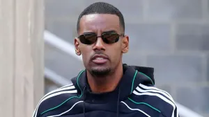 Arne Slot refuses to be drawn on speculation continuing to link Liverpool with Alexander Isak, pictured (Owen Humphreys/PA)