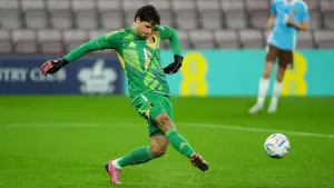 Goalkeeper Senne Lammens is a target for Manchester United (Andrew Milligan/PA)
