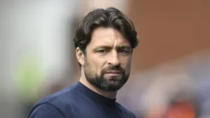 Rangers manager Russell Martin outlines new boy Mikey Moore’s task at Ibrox (Neil Hanna/PA)