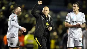 Macaulay Langstaff, left, and Millwall were able to celebrate a win (Andrew Matthews/PA)
