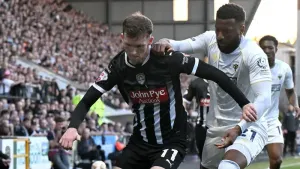 Notts County ease to first victory of the season against Shrewsbury