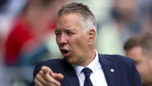 Peterborough’s Darren Ferguson ’embarrassed’ by first-half display at Accrington