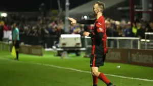 Shane Byrne penalty gives Brackley opening-day win over Eastleigh