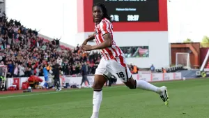Bosun Lawal’s first Stoke goal enough to secure victory against Birmingham