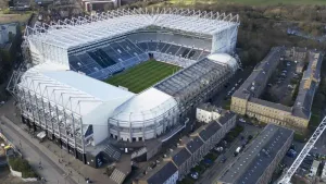 Darren Hopkinson is the new chief executive at St James’ Park (Owen Humphreys/PA)