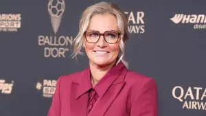 England boss Sarina Wiegman named women’s coach of year at Ballon d’Or awards