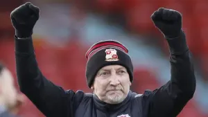 Ian Holloway keen to stay grounded despite seeing Swindon take over at the top