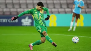 Senne Lammens has joined Manchester United (PA)