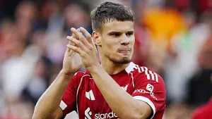 Milos Kerkez grateful for Andy Robertson’s help in adjusting to Liverpool
