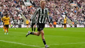 Nick Woltemade’s debut goal gets Newcastle up and running with win over Wolves