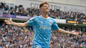Unbeaten Coventry return to winning ways with victory over 10-man Birmingham