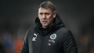 Dave Challinor refuses to get carried away after Stockport go top of League One
