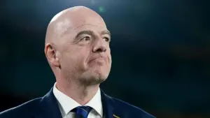 Gianni Infantino wants Doanld Trump to win Nobel Peace Prize (Zac Goodwin/PA)