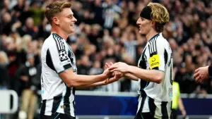 Harvey Barnes scores twice as Newcastle brush aside Benfica