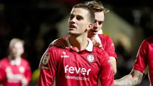 Anis Mehmeti scores as Bristol City beat struggling Portsmouth