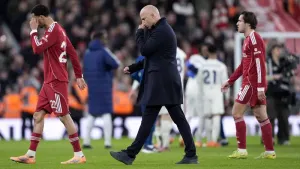 Arne Slot says Liverpool run ‘far from good enough’ after Nottingham Forest loss