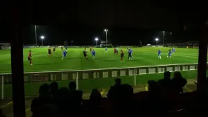 Gavin Cowan says he felt no shoot-out nerves as Brackley beat Notts County