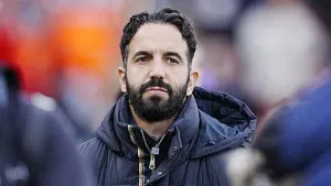 Ruben Amorim marked one year with charge of Manchester United with a draw at the City Ground (Peter Byrne/PA)