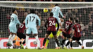 Armando Broja scores late equaliser at Bournemouth to end Burnley’s losing run