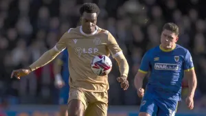 Bromley continue League Two promotion push with late victory at Accrington