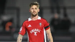 Conor McAleny’s penalty helps Harrogate earn valuable point at Cheltenham