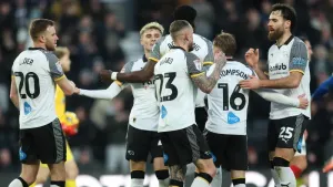 Derby held at home to lowly Portsmouth