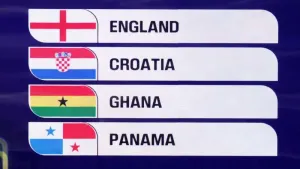 England to open World Cup campaign against Croatia in Dallas