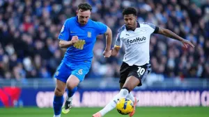 Jack Robinson earns point for Birmingham against Derby as both sides see red