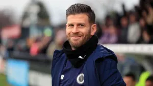 Luke Garrard delighted as Boreham Wood ease past Newport in FA Cup second round
