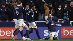 Millwall back into play-off spots with victory over Bristol City