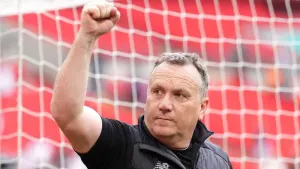 The key to victory? My son’s hat-trick – Oldham boss Micky Mellon