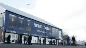 Alex Reid penalty gives Hartlepool victory in front of new owner Landon Smith